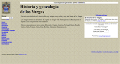 Desktop Screenshot of losvargas.org